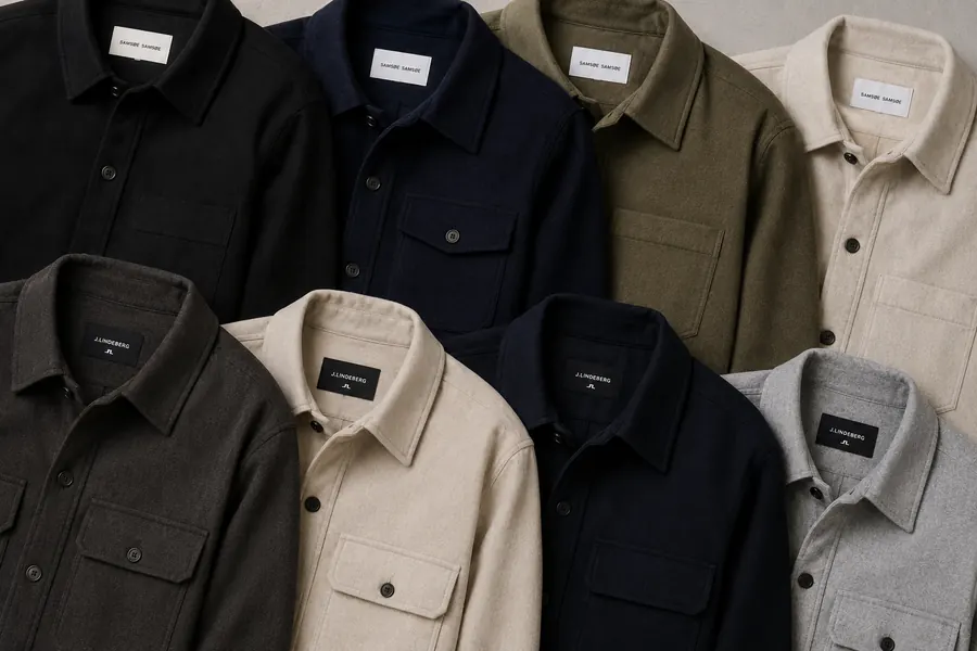 Overshirt second hand för herr hos Luxento